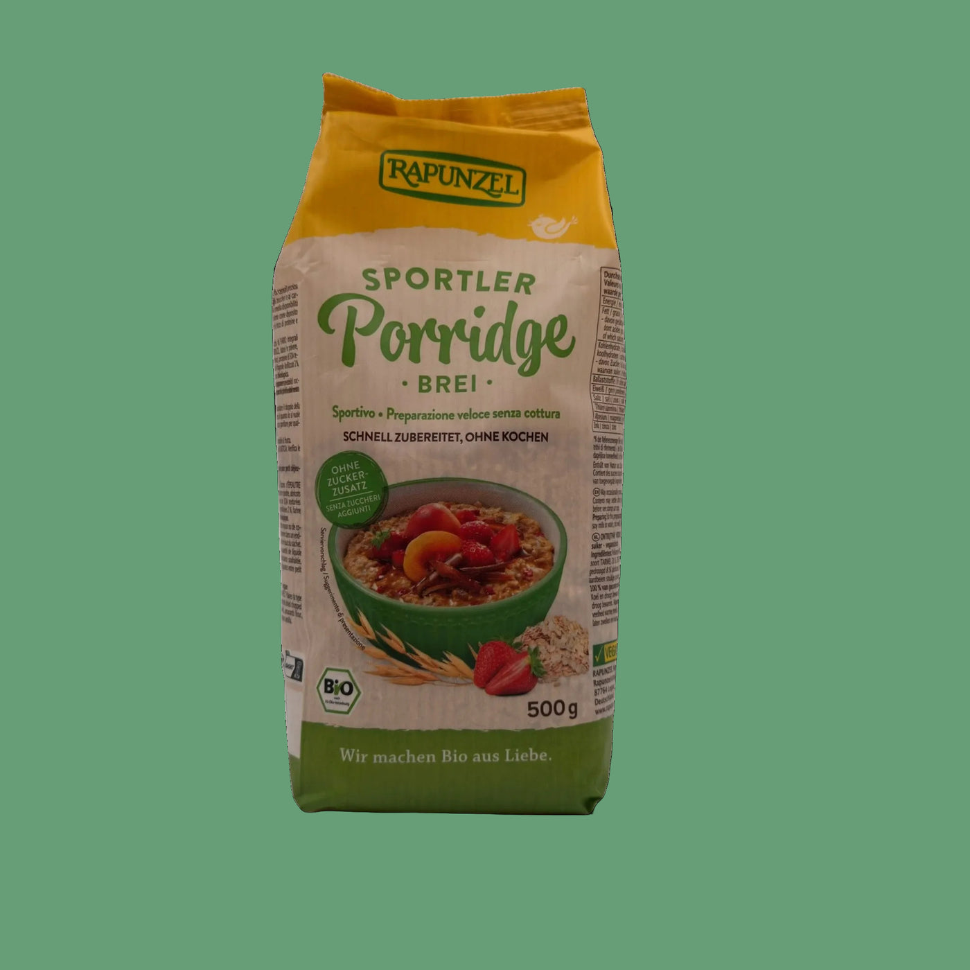 Rapunzel Sportler Porridge