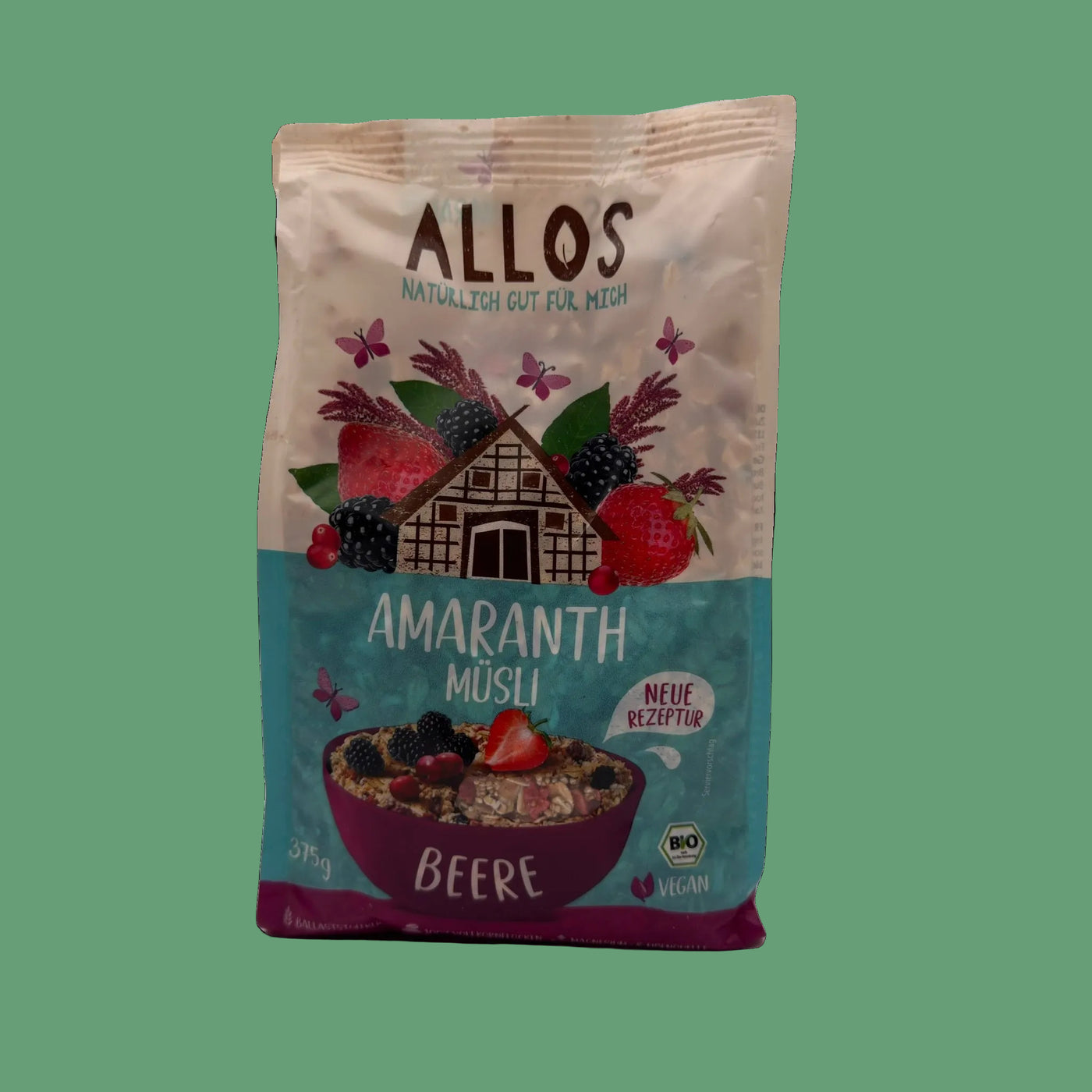 Allos Amaranth Müsli Beere