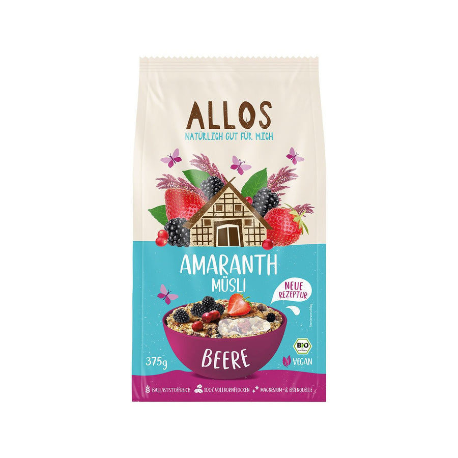 Allos Amaranth Müsli Beeren, 375 g