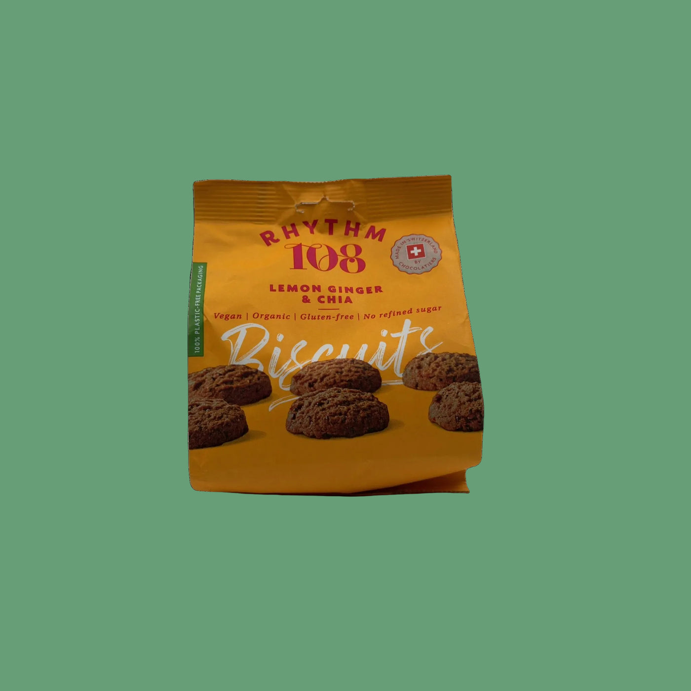 Rhythm Lemon Ginger Chia Biscuits