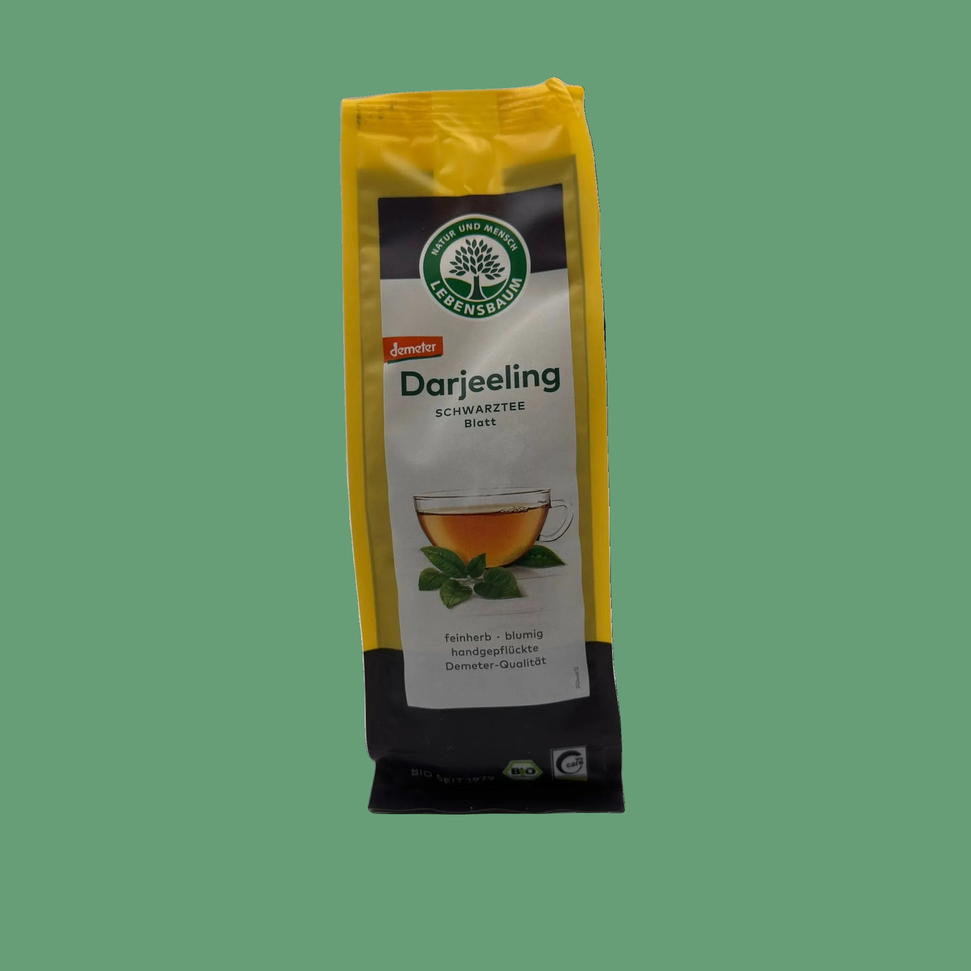 Lebensbaum Darjeeling Schwarztee offen