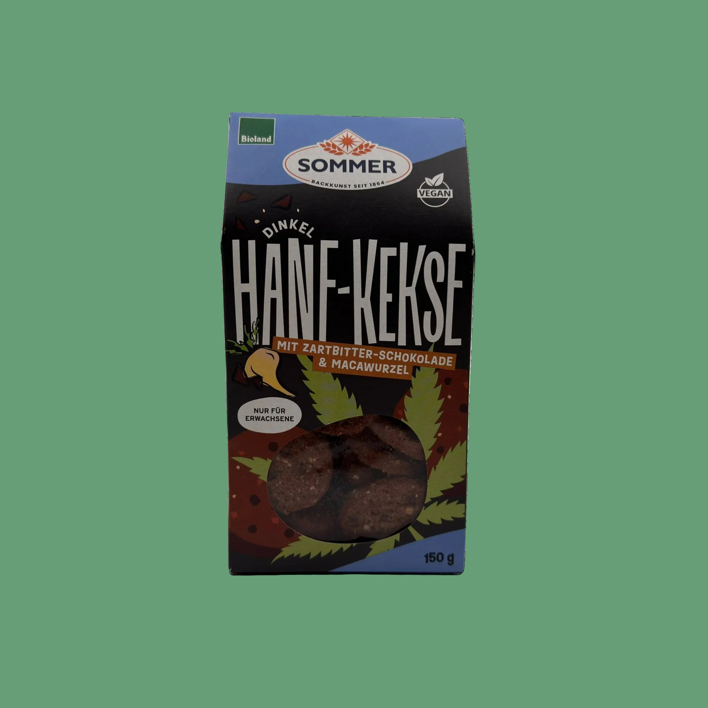 Sommer Hanfkekse Zartbitter