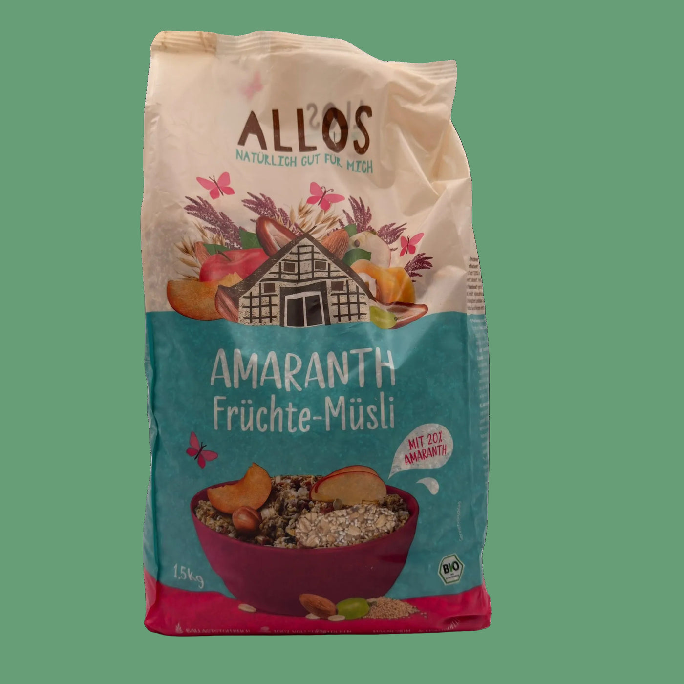 Allos Amaranth Früchte Müsli 1.5kg
