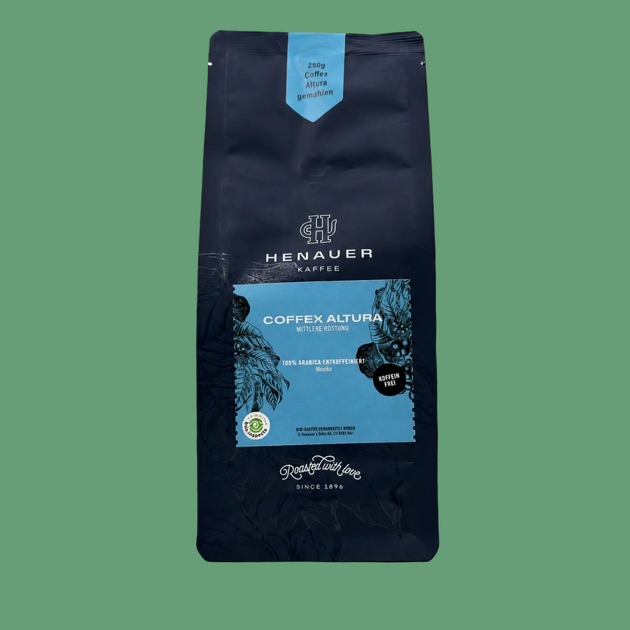 Henauer Altura gemahlen koffeinfrei 250 g