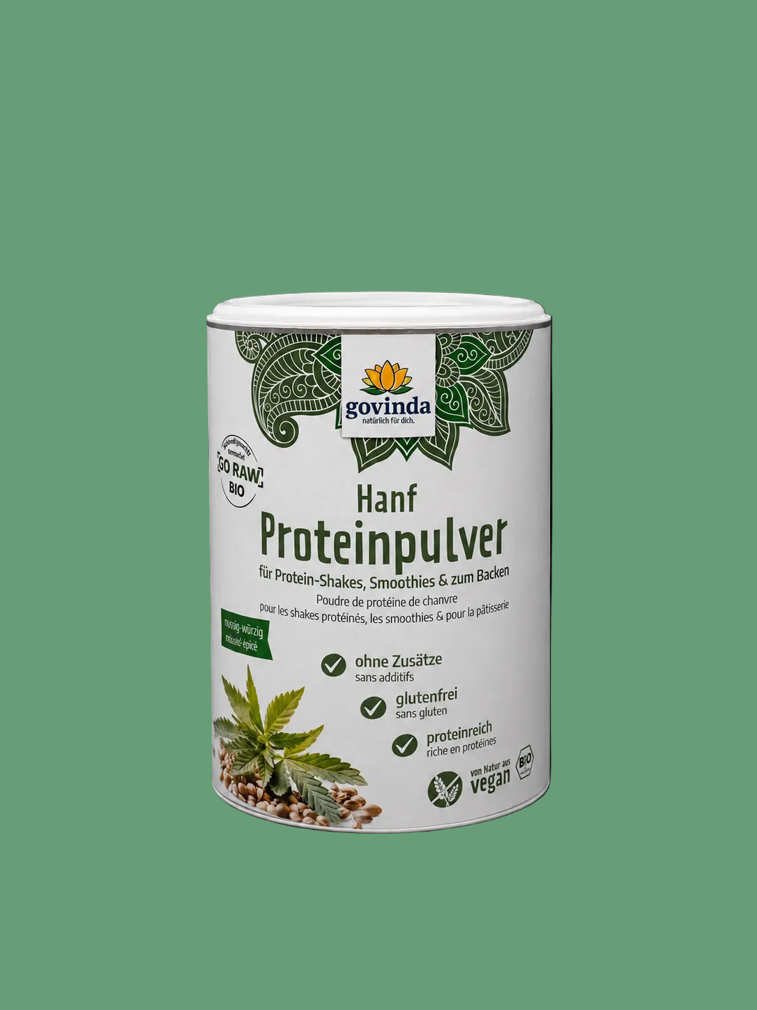 Govinda Hanfproteinpulver