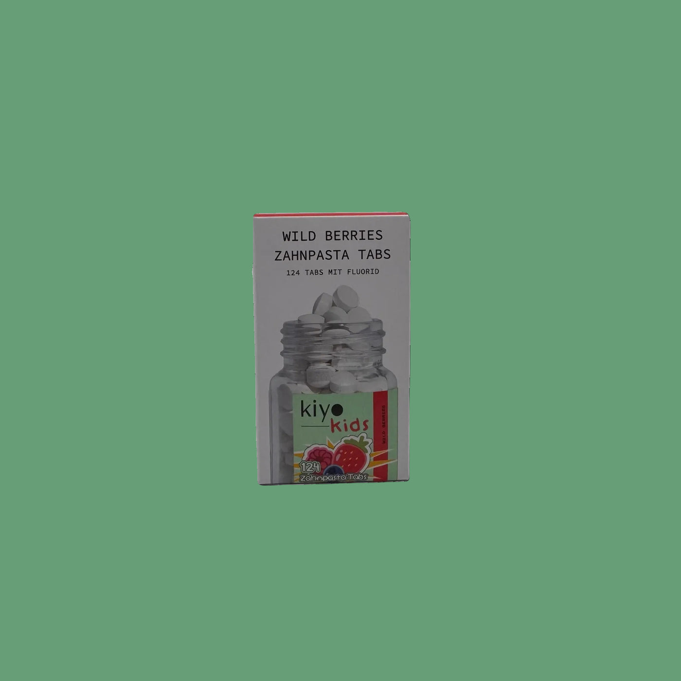 Kiyo Zahnpasta Tabs Kids Wild Berries mit Fluorid