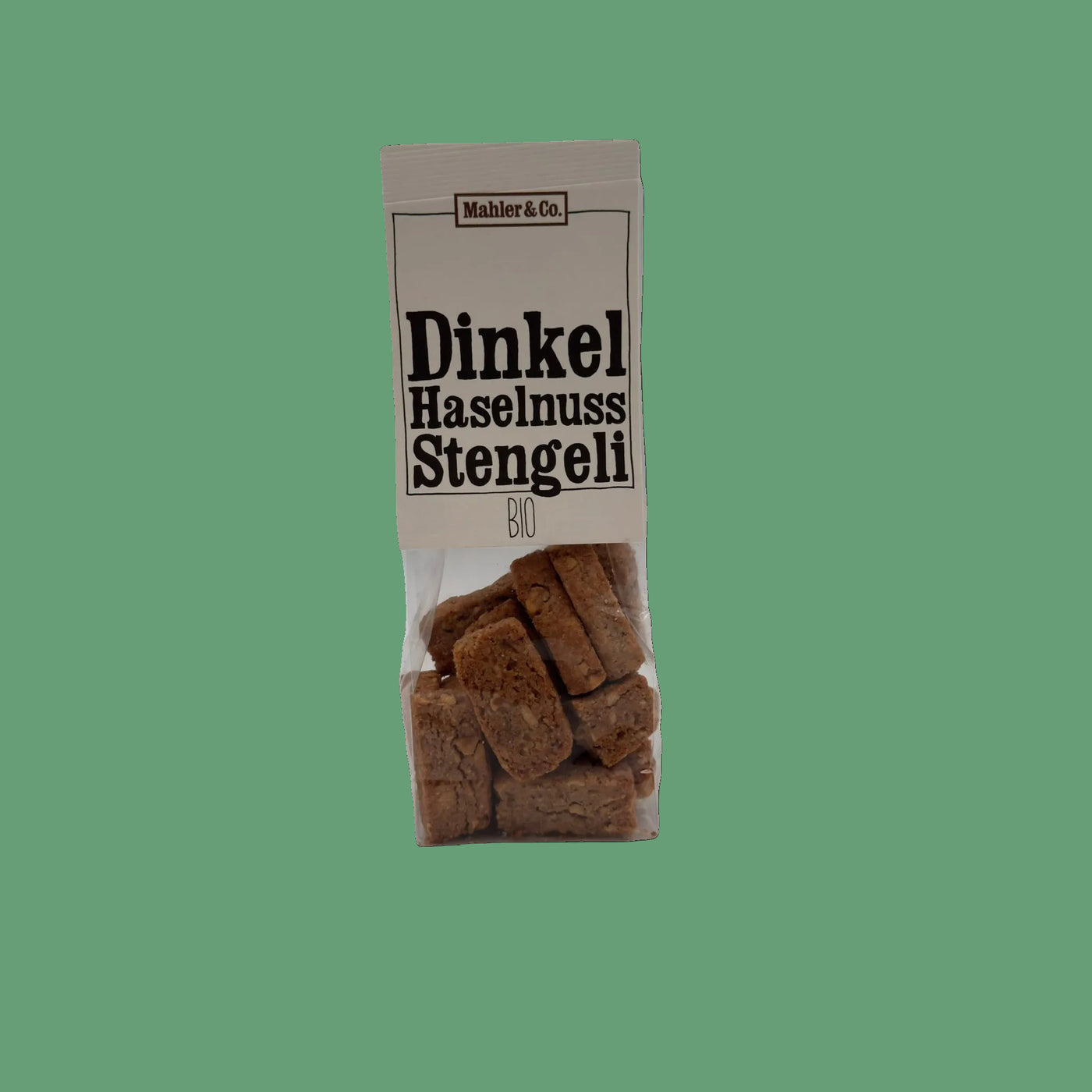 Mahler Dinkel Haselnuss Stengeli