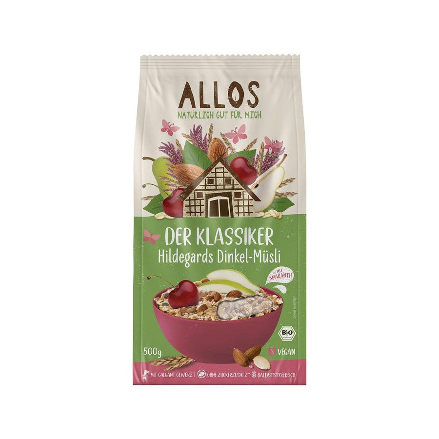 Allos Der Klassiker Hildegards Dinkel-Müsli, 500 g