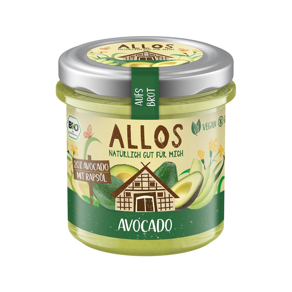 Allos aufs Brot Avocado, 140 g