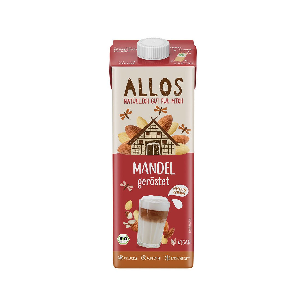 Allos Mandeldrink geröstet, 1 l