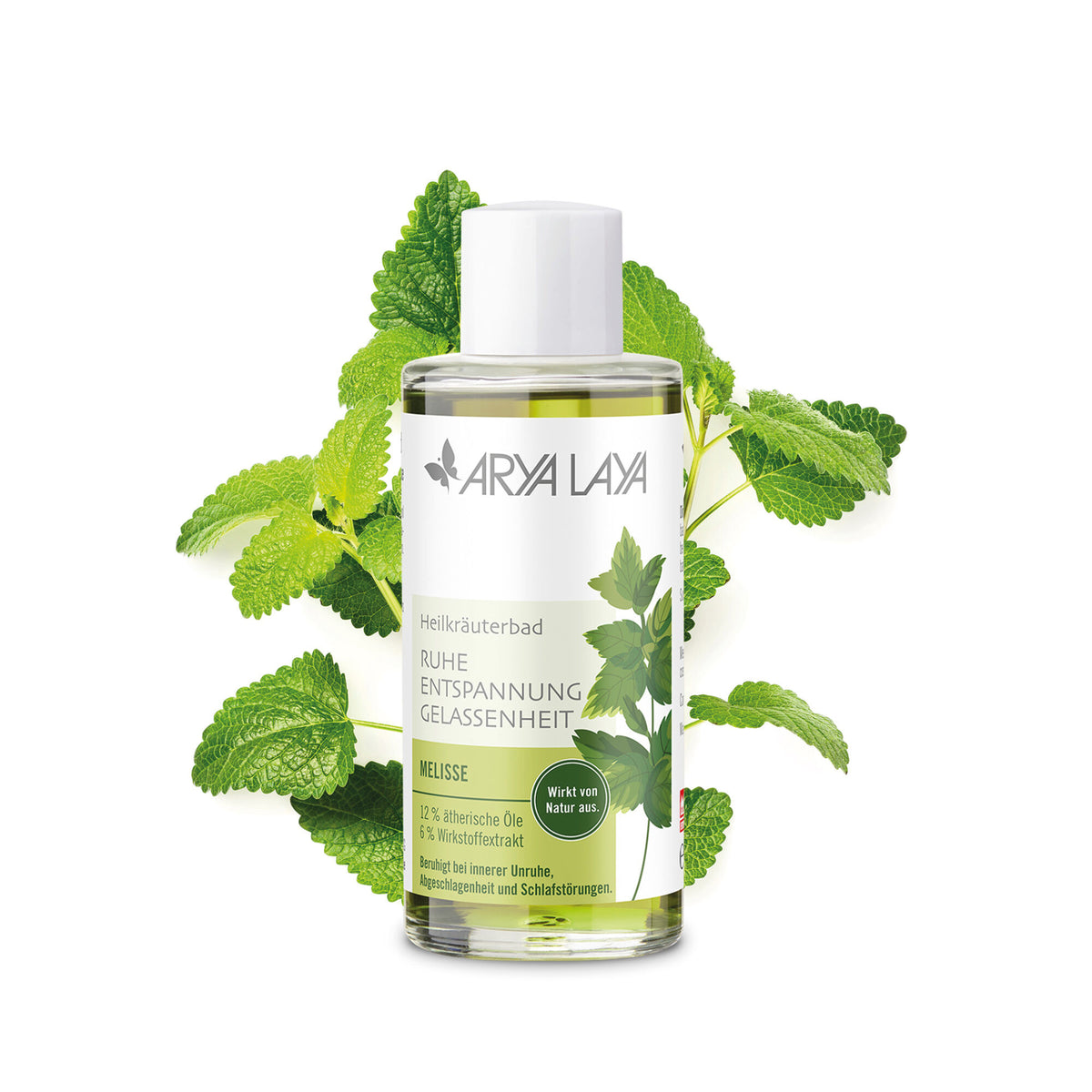 ARYA LAYA Heilkräuterbad Melisse – Ruhe, 100 ml