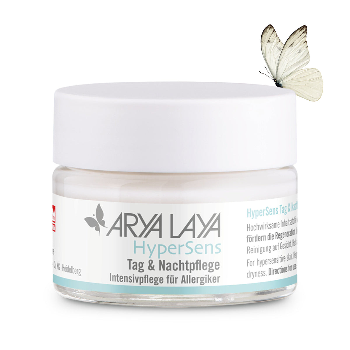 ARYA LAYA HyperSens Tag & Nachtpflege, 50 ml
