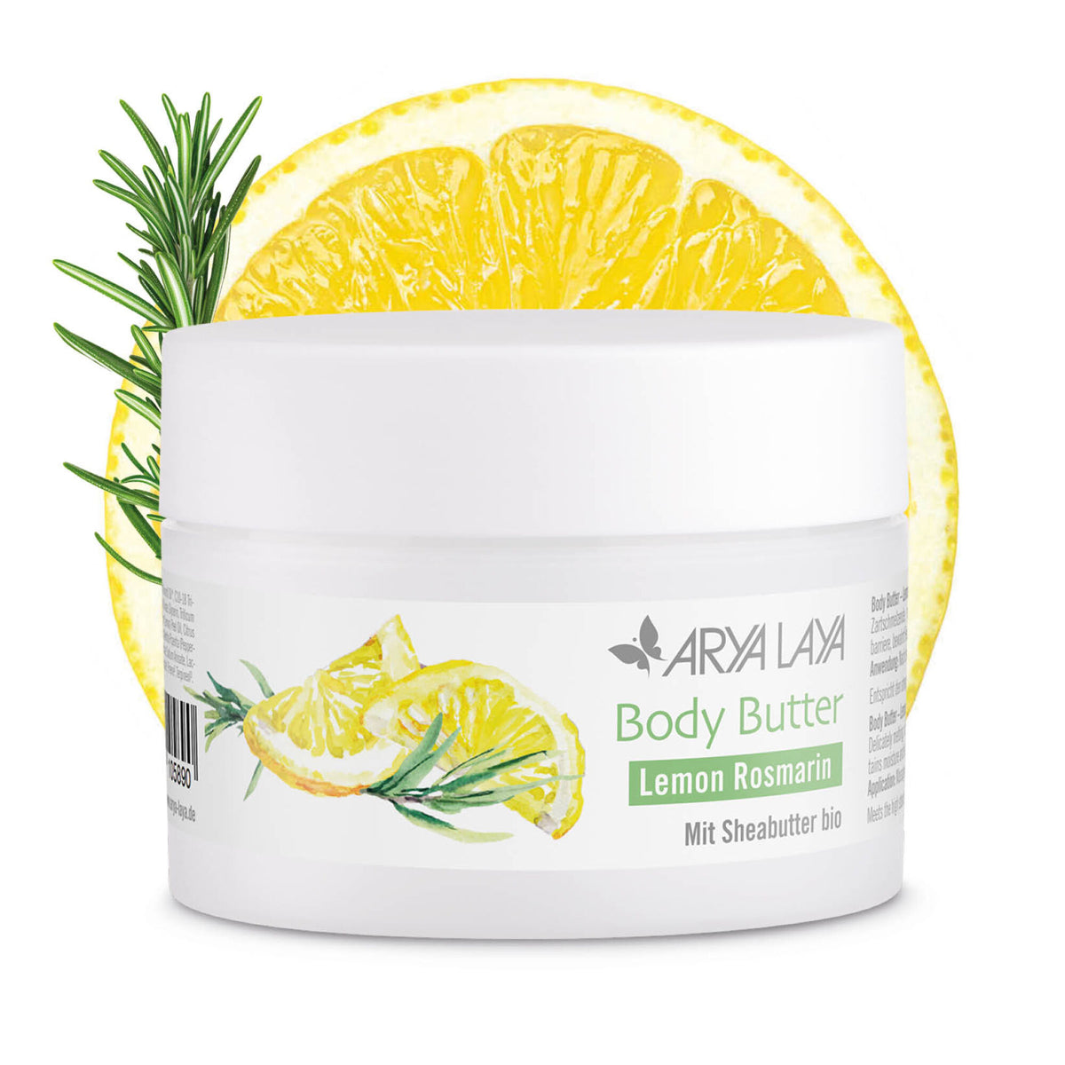 ARYA LAYA Body Butter Lemon Rosmarin, 200 ml