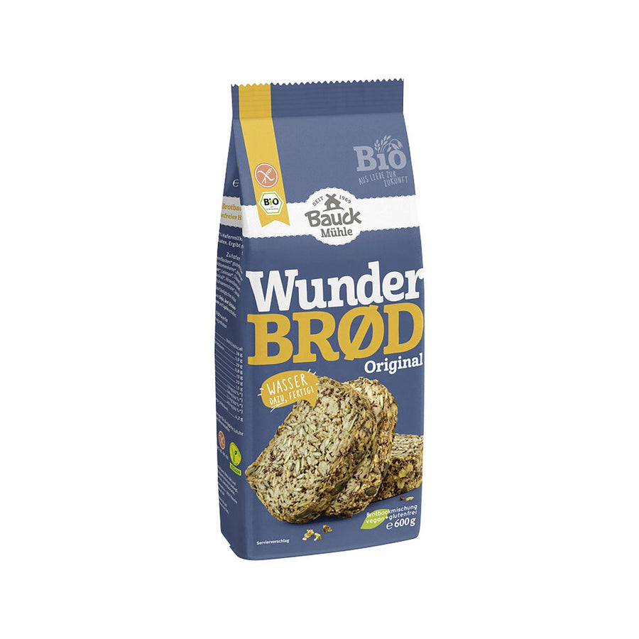 Bauck Mühle Wunderbrød Original, glutenfrei, 600 g