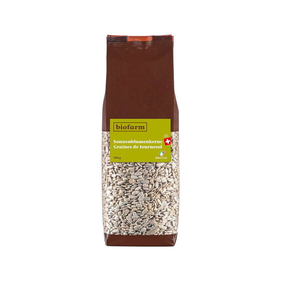 Biofarm Sonnenblumenkerne aus der Schweiz, 200 g