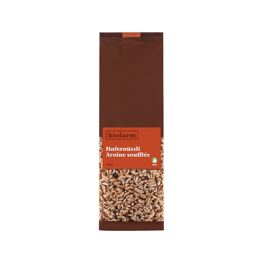 Biofarm Hafernüssli, gepufft, 100 g