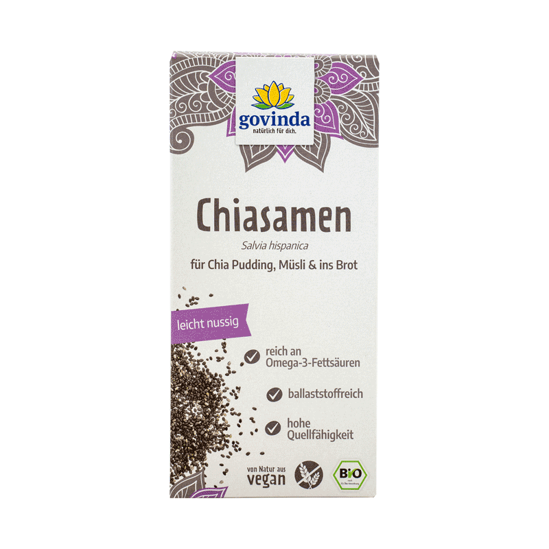 Govinda Chiasamen, 450 g – Originalverpackung