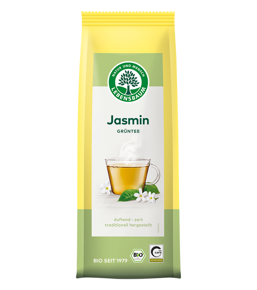Lebensbaum Jasmin Blatt Grüntee, lose, 75 g