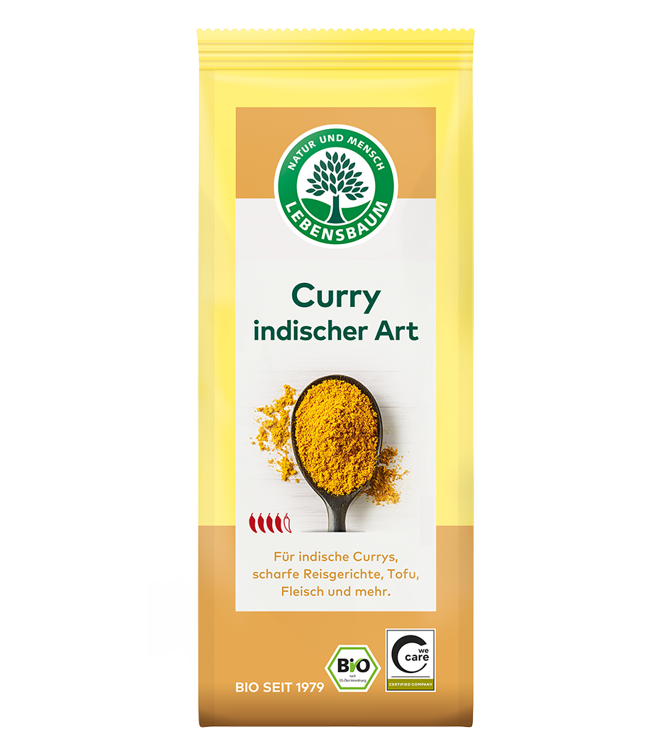 Lebensbaum Curry indisch scharf, 50 g