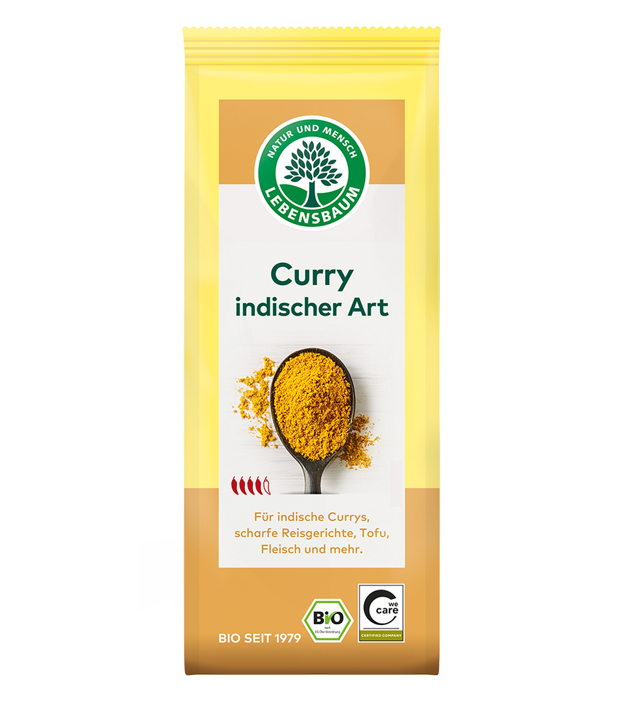 Lebensbaum Curry indisch scharf, 50 g