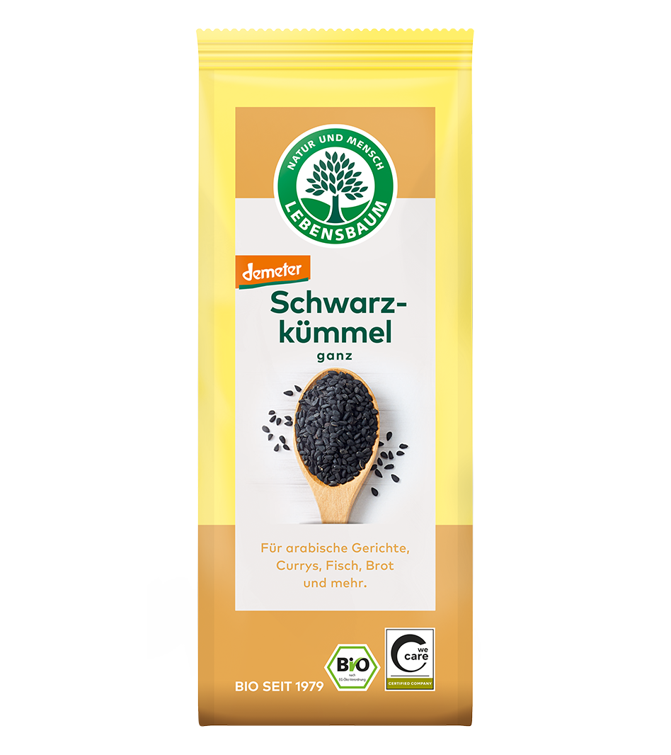 Lebensbaum Schwarzkümmel ganz, 50 g