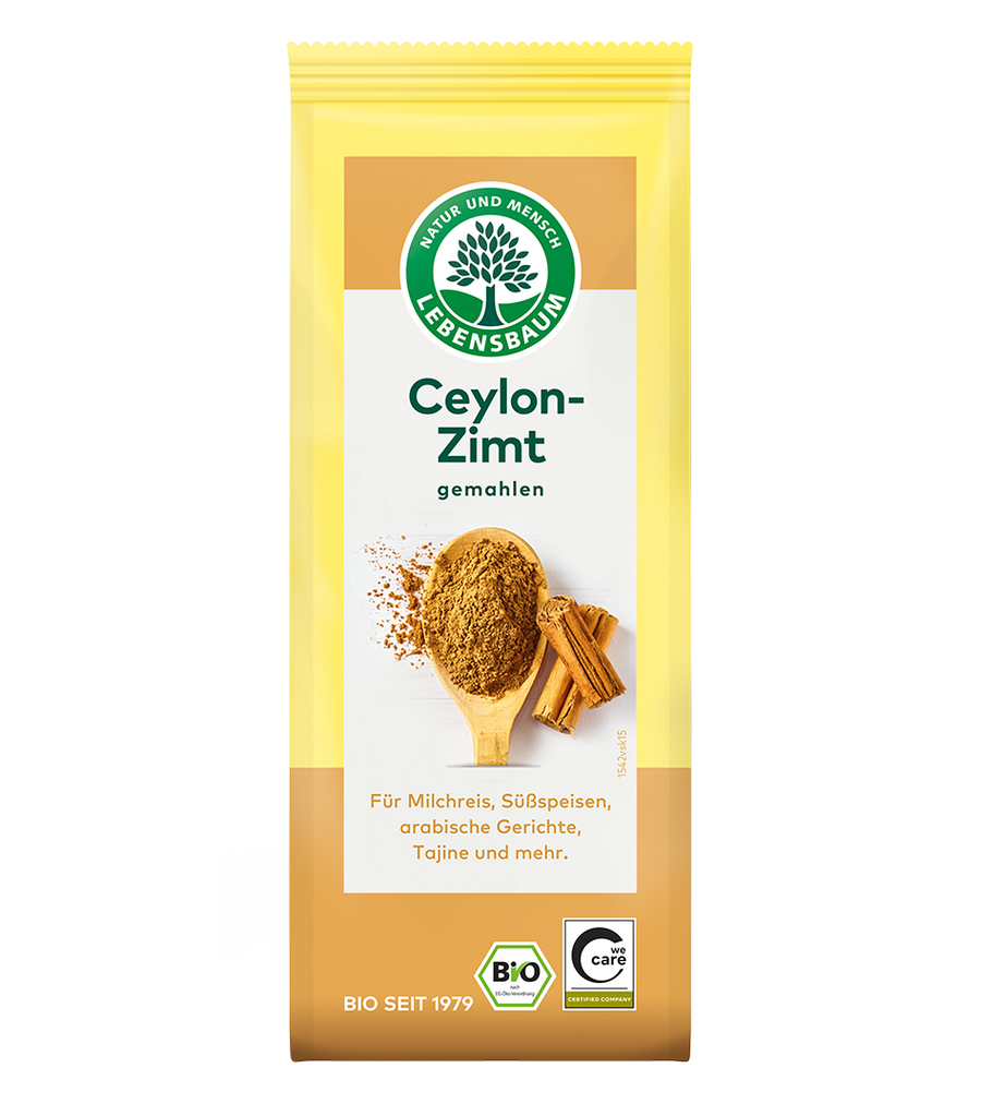 Lebensbaum Ceylon-Zimt gemahlen, 50 g