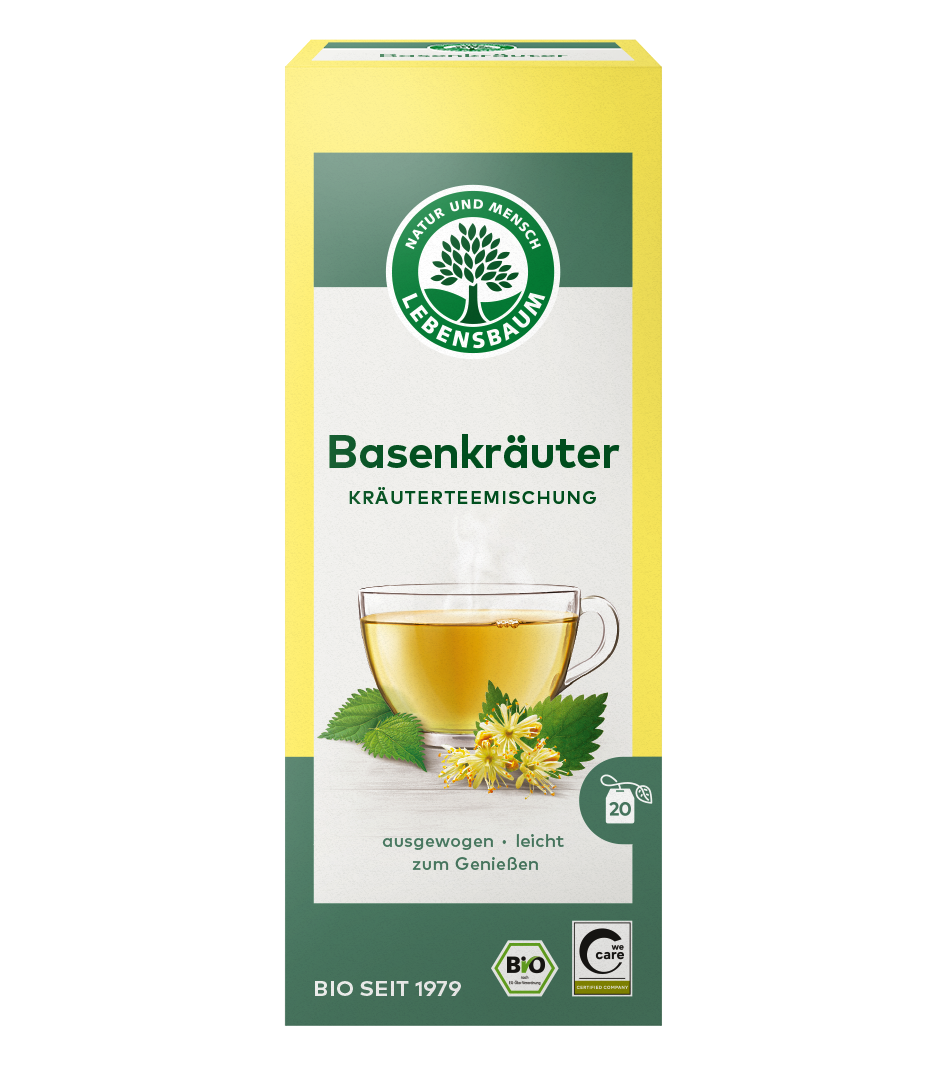 Lebensbaum Basenkräuter Kräutertee, 20 × 1,5 g