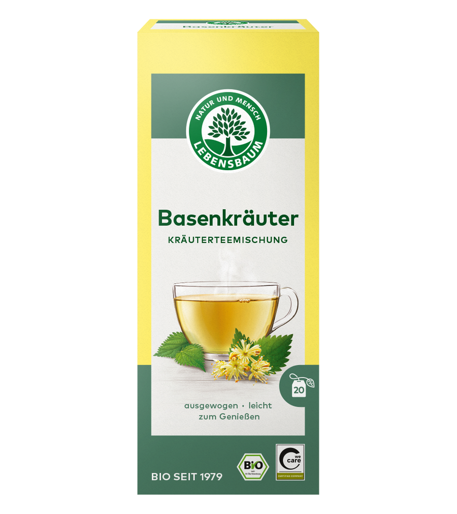 Lebensbaum Basenkräuter Kräutertee, 20 × 1,5 g