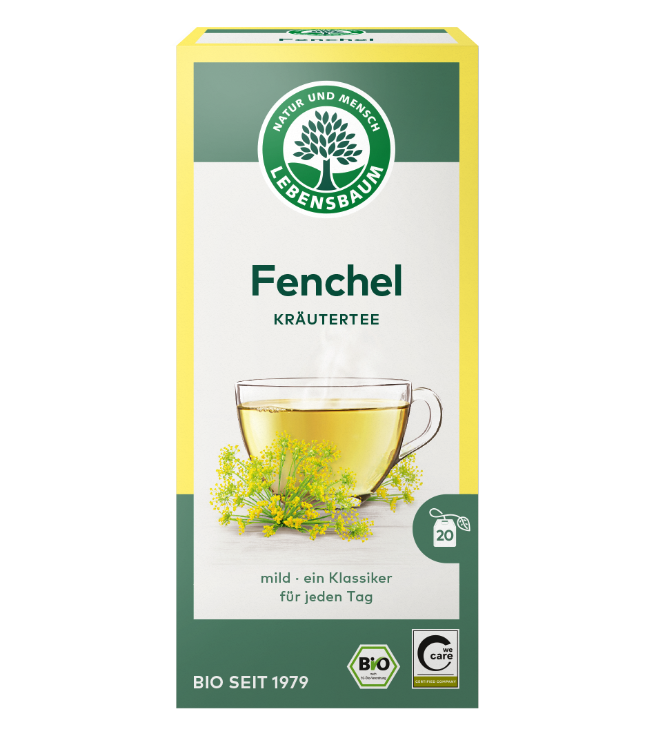 Lebensbaum Fenchel Kräutertee, 20 × 2,5 g