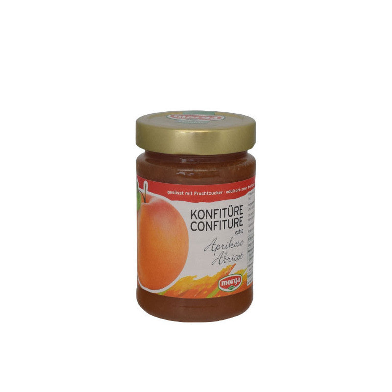 Morga Aprikosen-Konfi Fruchtz. 350 g – Originalverpackung