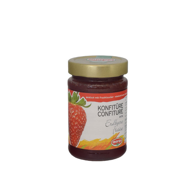 Morga Erdbeer-Konfi Fruchtz. 350 g – Originalverpackung