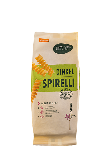 Naturata Dinkel-Spirelli hell, 500 g