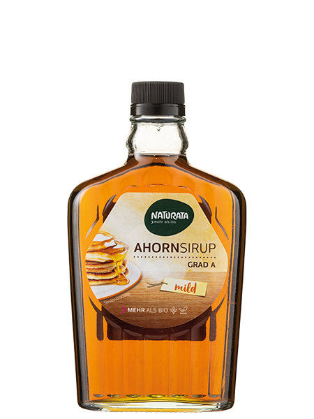 Naturata Ahornsirup Grad A mild, 375 ml