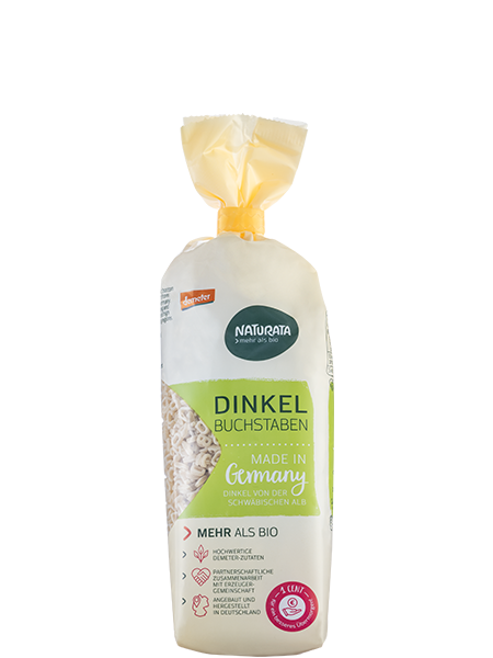 Naturata Dinkel-Buchstaben hell, 250 g