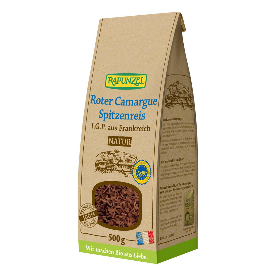 Rapunzel Camarguereis rot, nature, 500 g – Originalverpackung