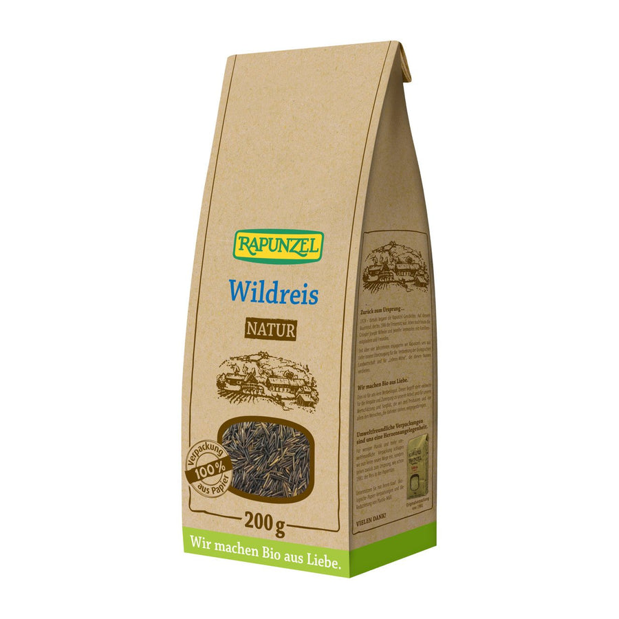 Rapunzel Wildreis nature, 200 g – Originalverpackung