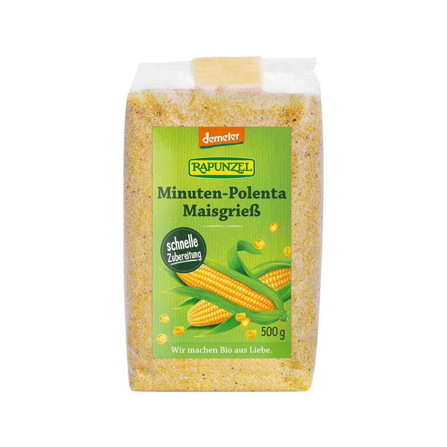 Rapunzel Maisgriess Minuten-Polenta, 500 g – Originalverpackung