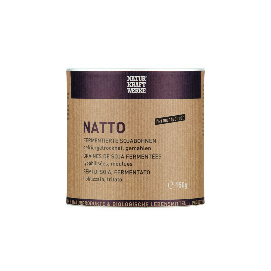 NaturKraftWerke Natto-Pulver, 150 g – Originalverpackung