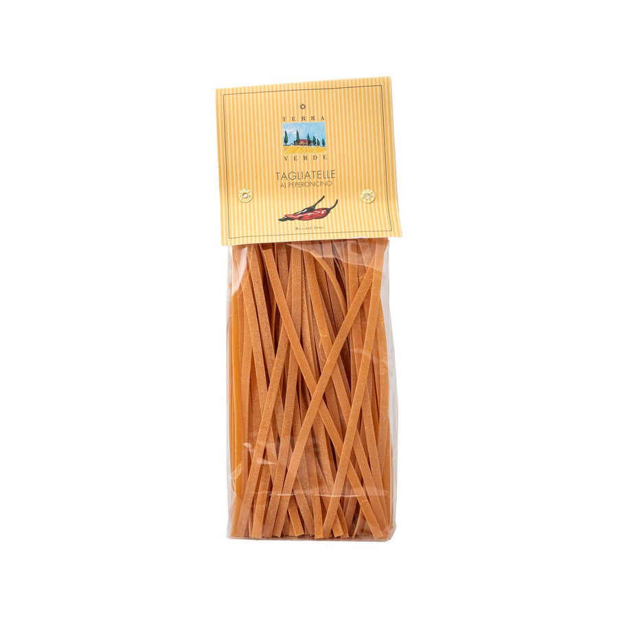 Terra Verde Tagliatelle al Peperoncino, 250 g – Originalverpackung