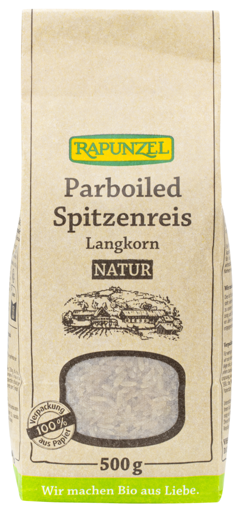 Rapunzel Parboiled Spitzenreis Langkorn natur, 500 g