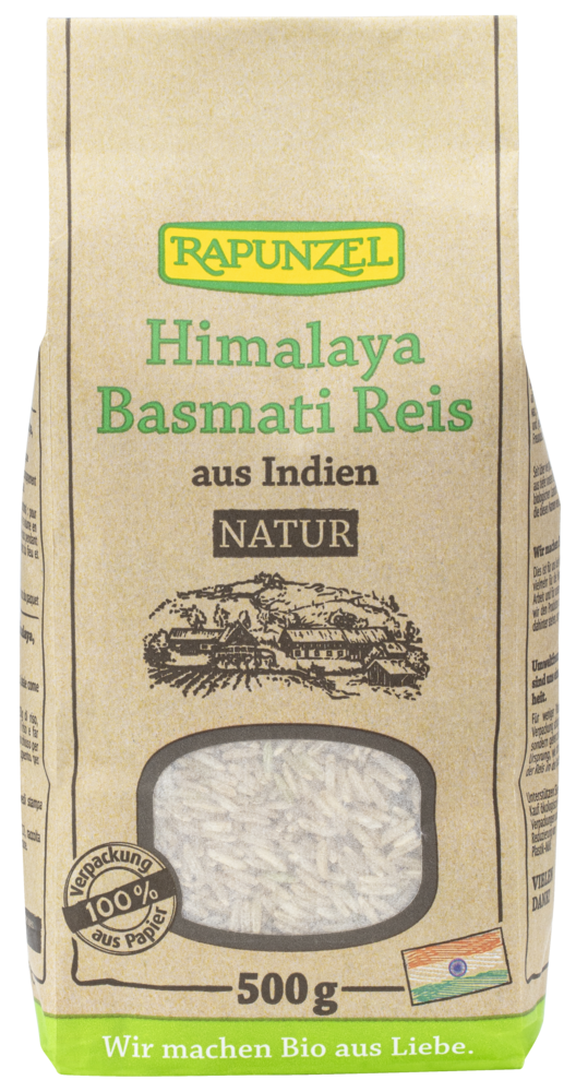 Rapunzel Himalaya Basmati Reis natur, 500 g