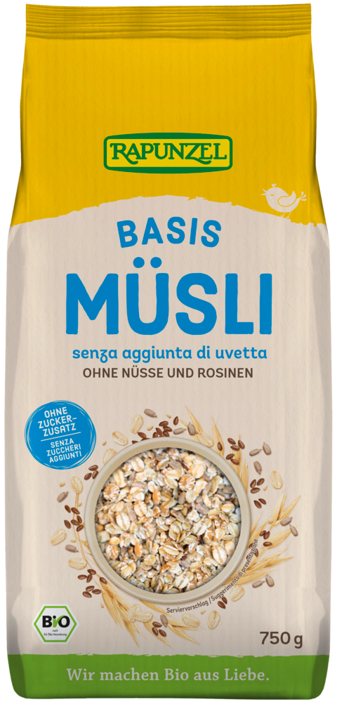 Rapunzel Basis Müsli, 750 g