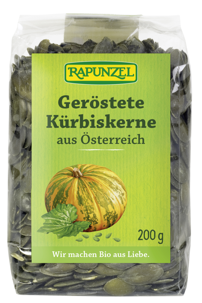 Rapunzel Kürbiskerne geröstet, 200 g