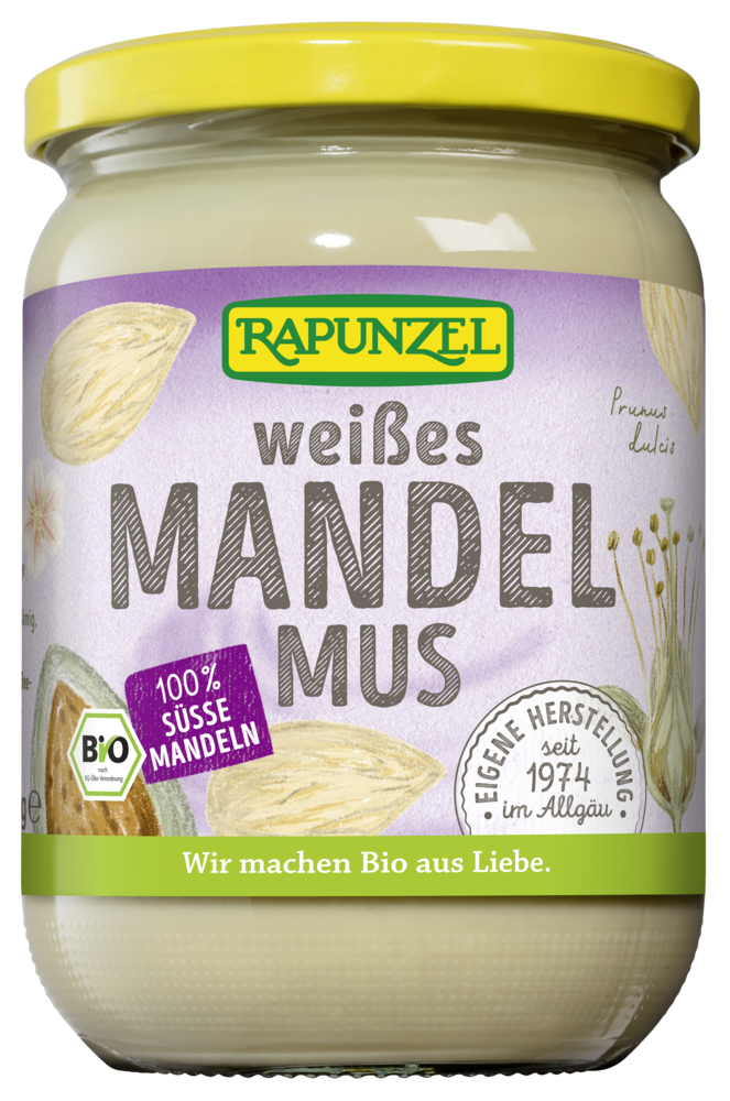 Rapunzel Mandelmus weiß, 500 g