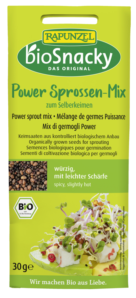 Rapunzel bioSnacky Power-Sprossen-Mix, 30 g