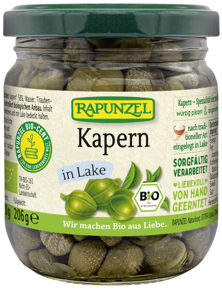 Rapunzel Kapern in Lake, 206 g