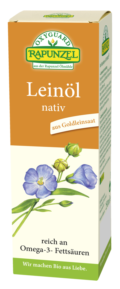 Rapunzel OXYGUARD® Leinöl nativ, 250 ml