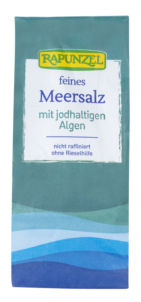 Rapunzel Meersalz jodiert, 500 g