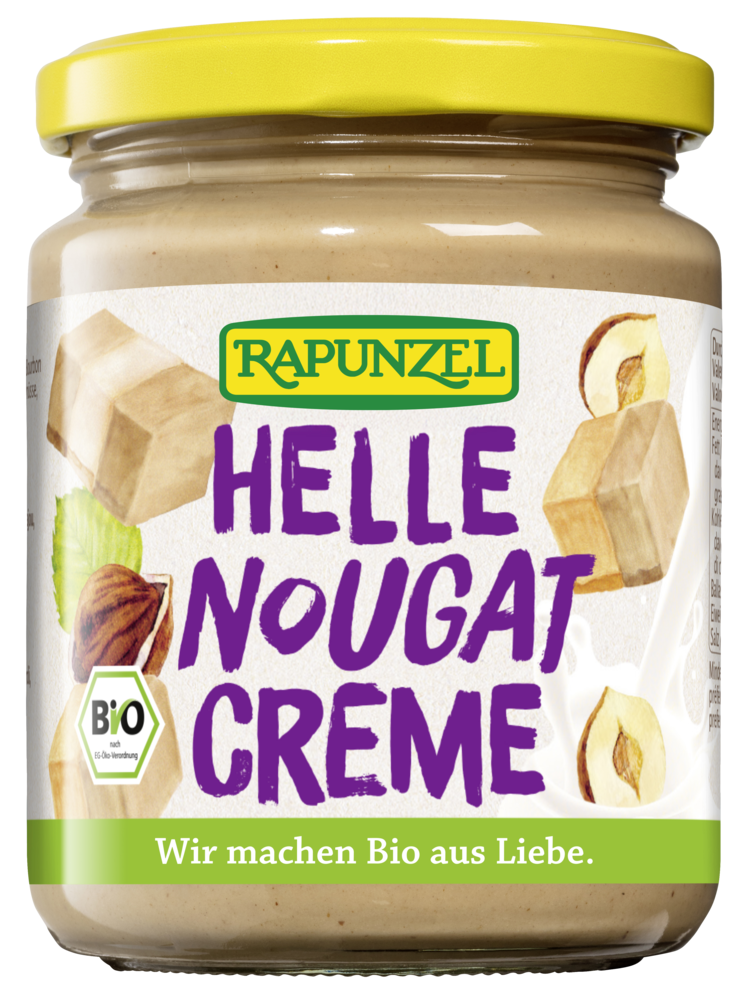 Rapunzel Helle Nougat-Creme, 250 g