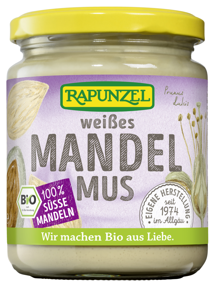 Rapunzel Mandelmus weiß, 250 g